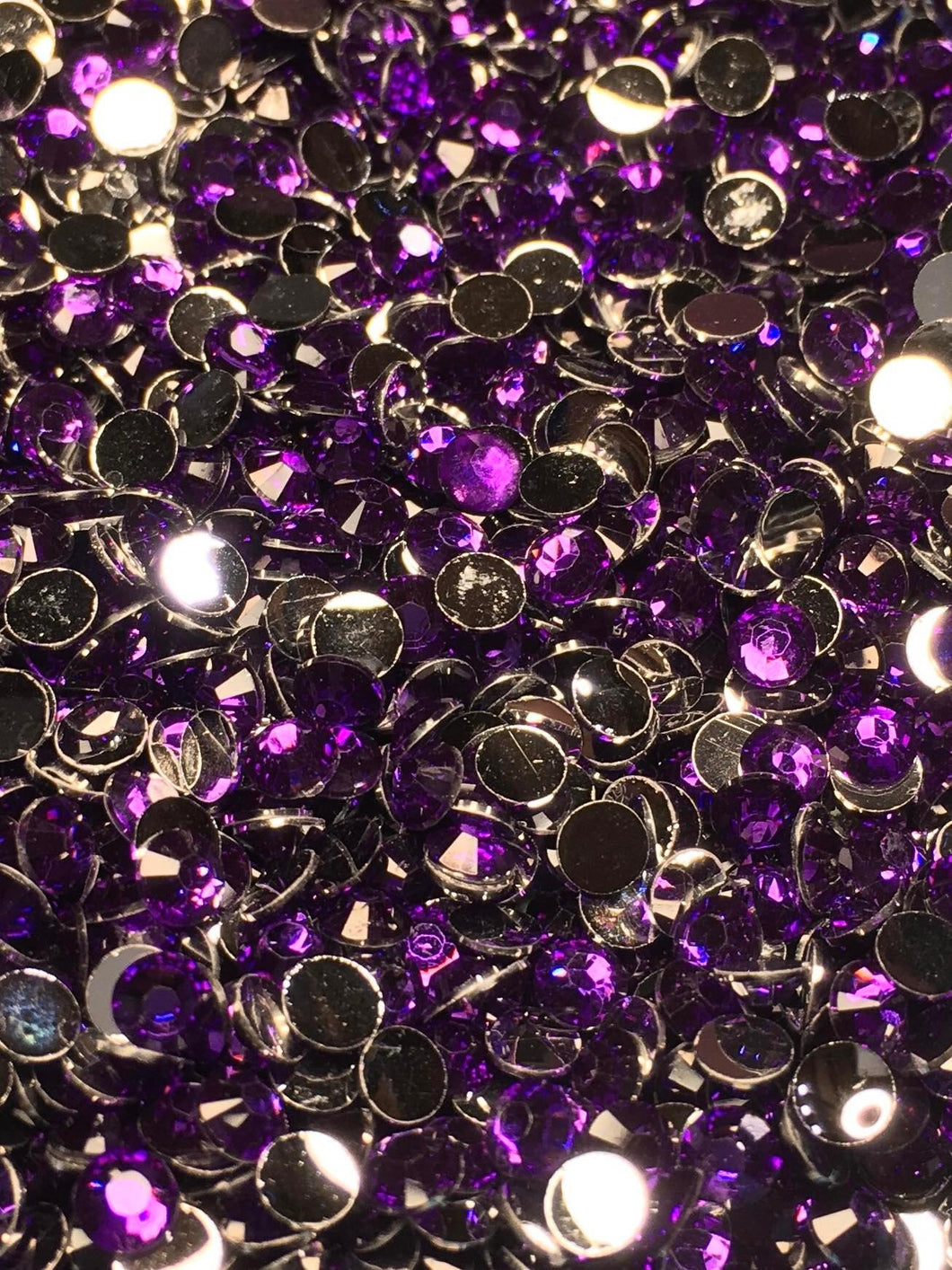 Dark Amethyst Rhinestones