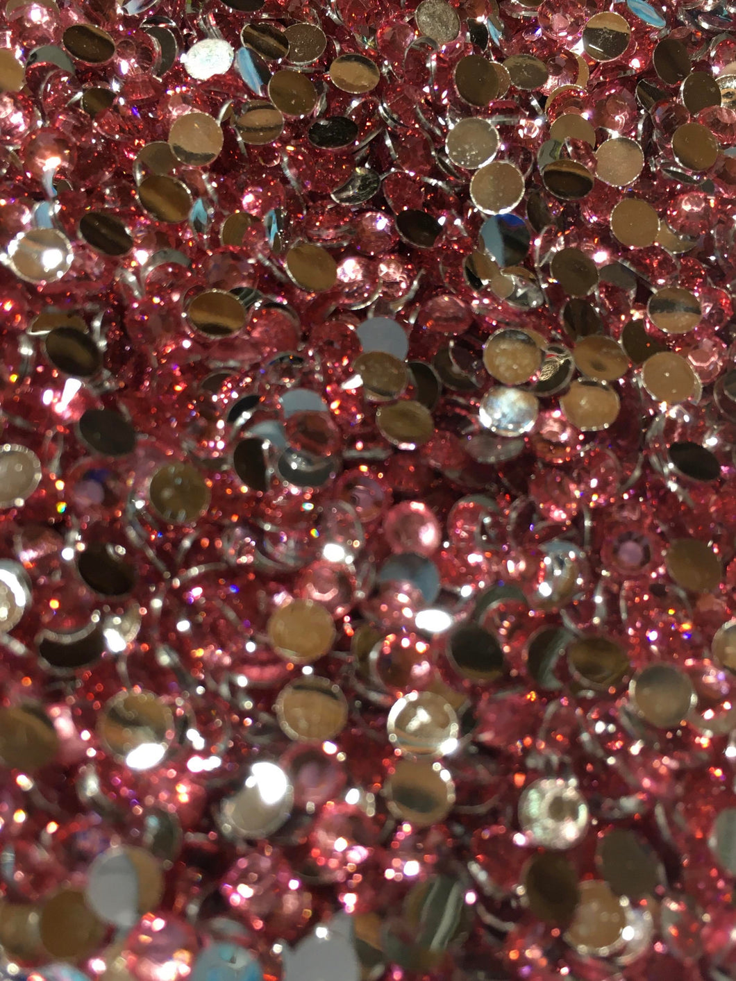 Light Rose Rhinestones