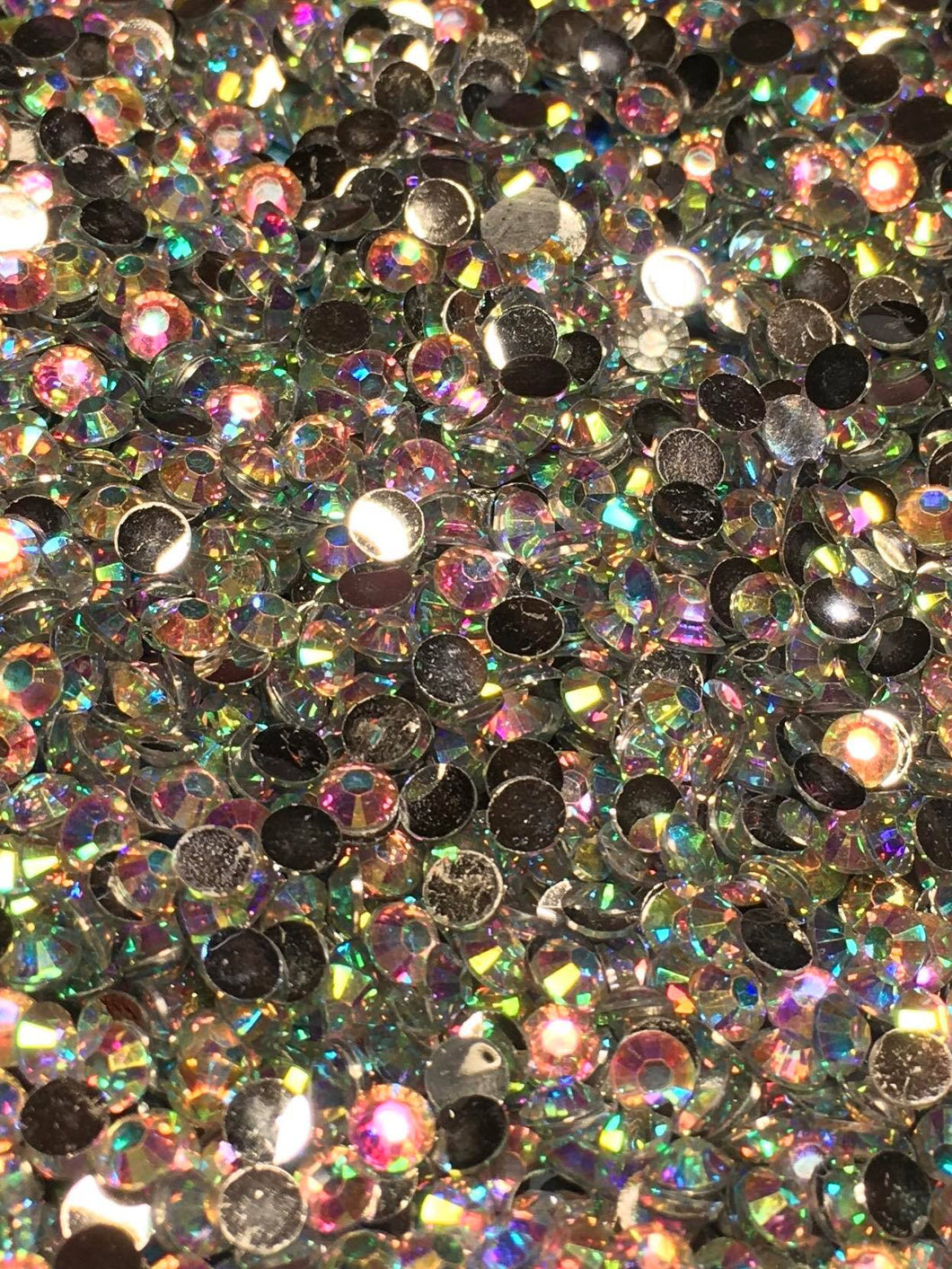 Crystal Clear AB Rhinestones